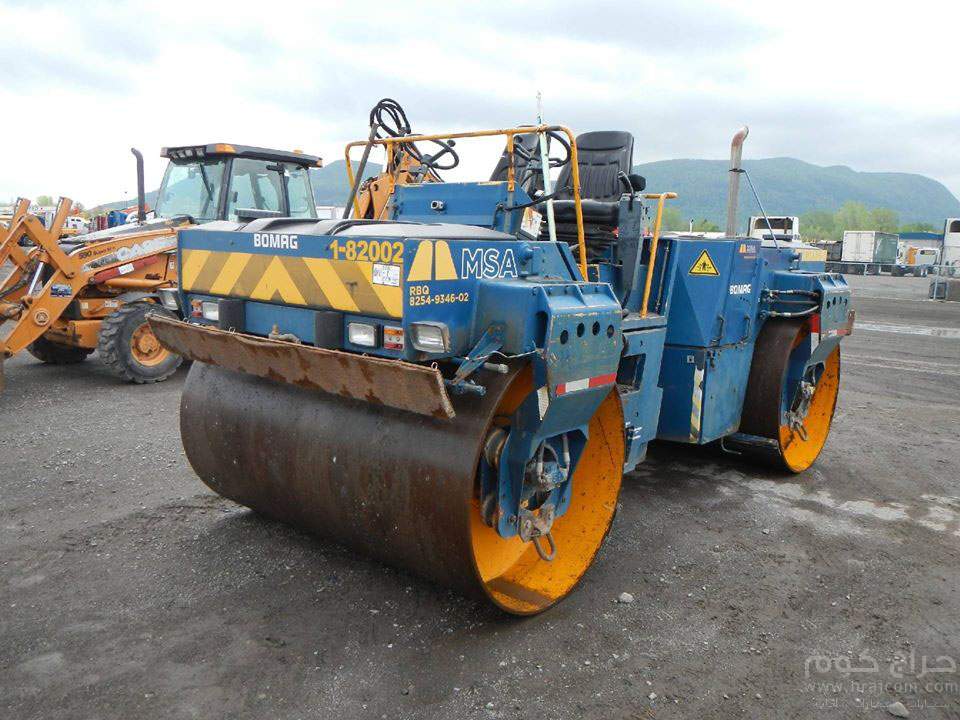 IT# 369-1998 BOMAG BW202 ADH-2 Tandem Vibratory Roller