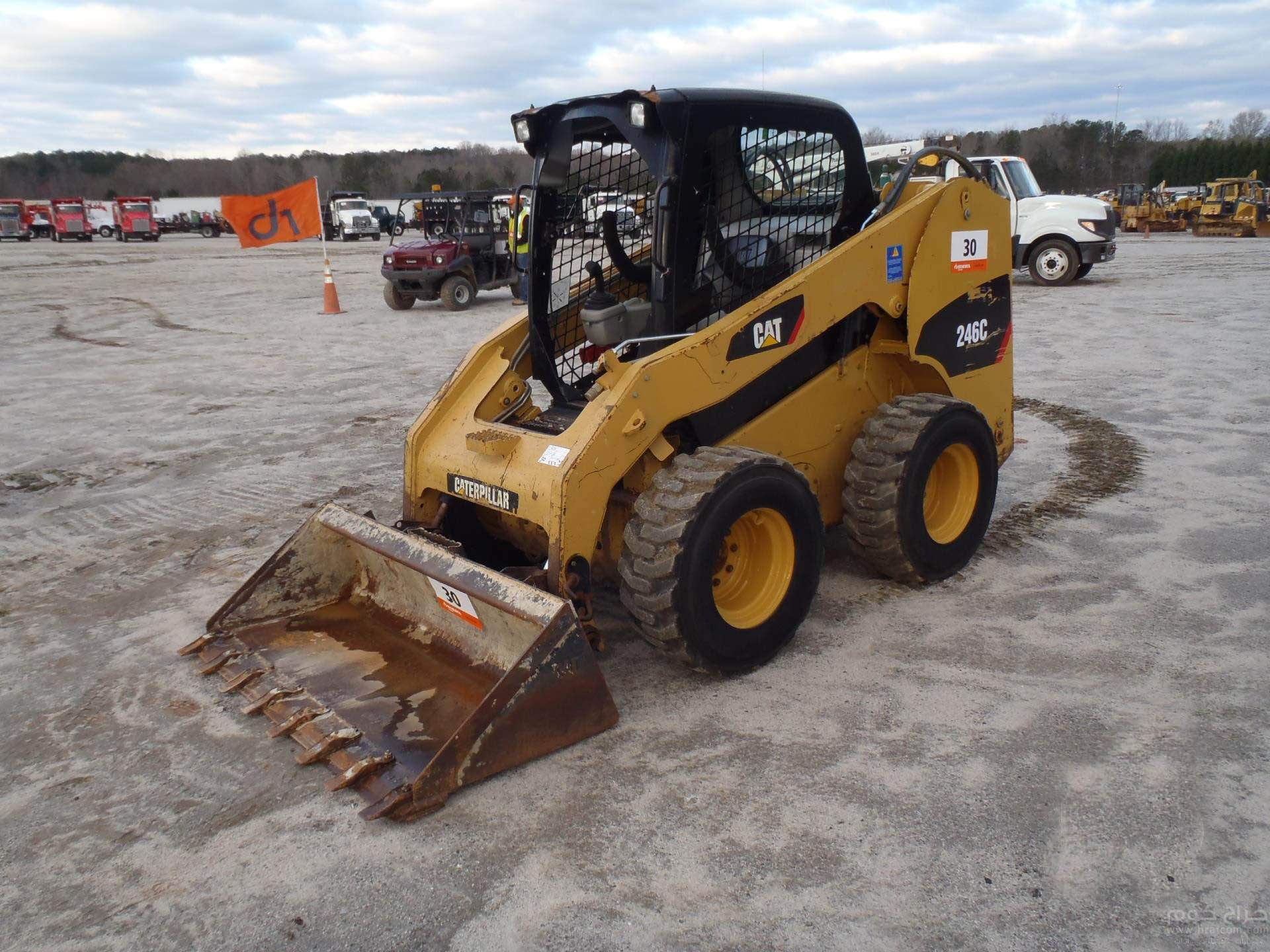 IT# 30-2008 CATERPILLAR 246C Skid Steer Loader