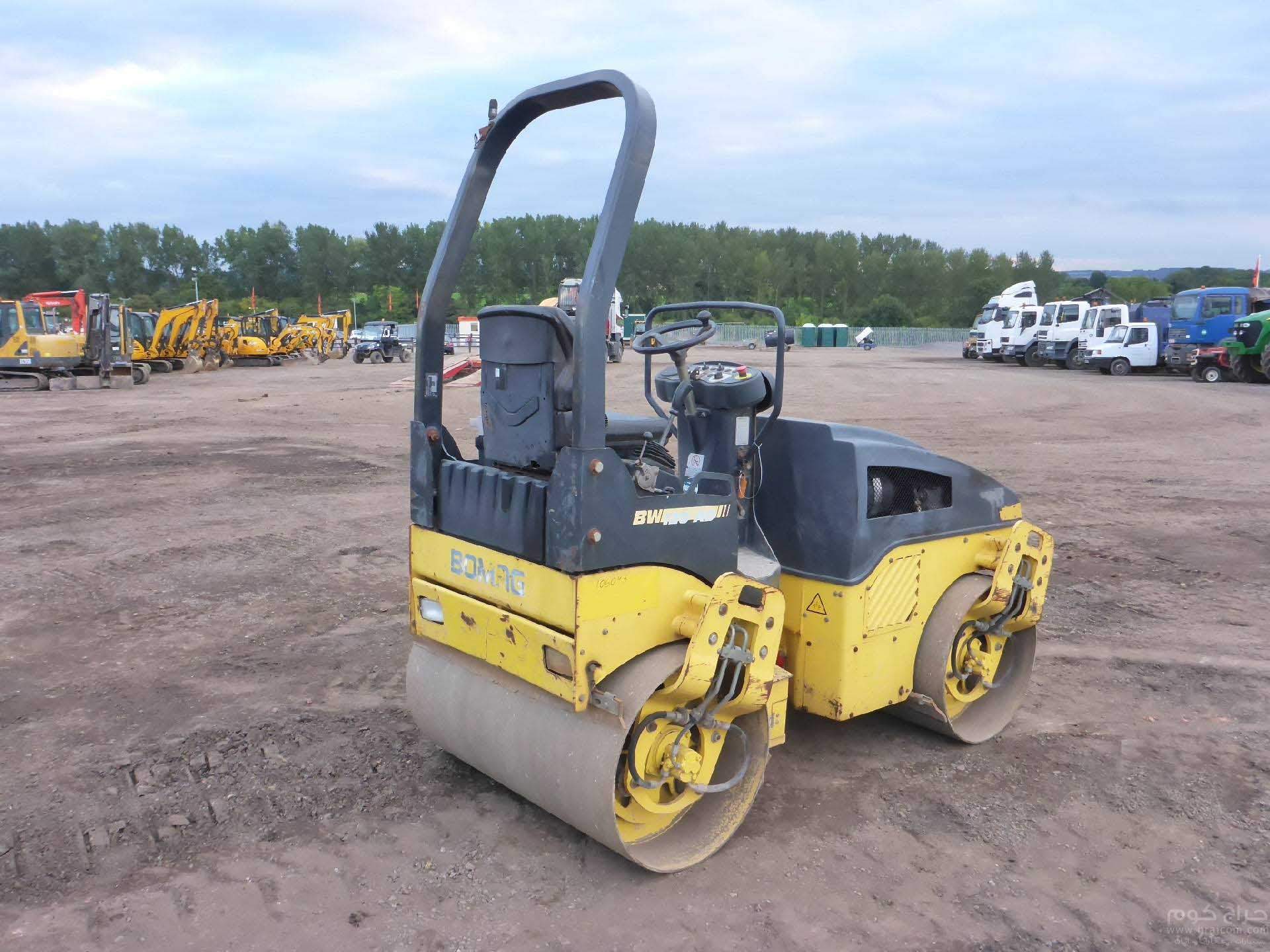 IT# 95-2006 BOMAG BW120AD-4 Tandem Vibratory Roller