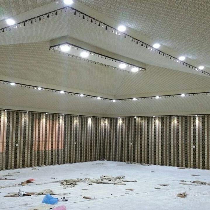 مظلات وسواتر السيالي 0500660135 بيوت شعر قرميد مستودعات شبوك