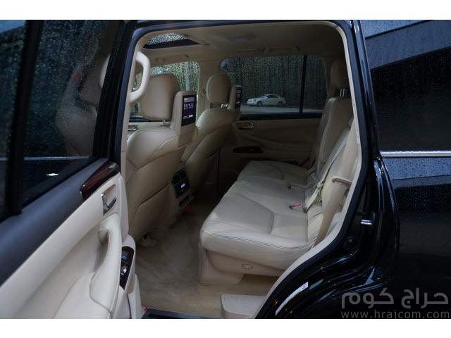 لكزس LX 570 2013 - أسود جيب - الخليج المواصفات