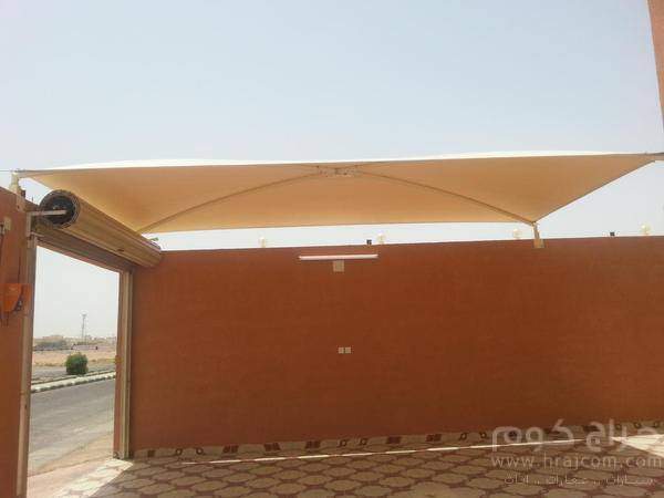 مظلات وسواتر السيالي 0500660135 بيوت شعر قرميد مستودعات شبوك