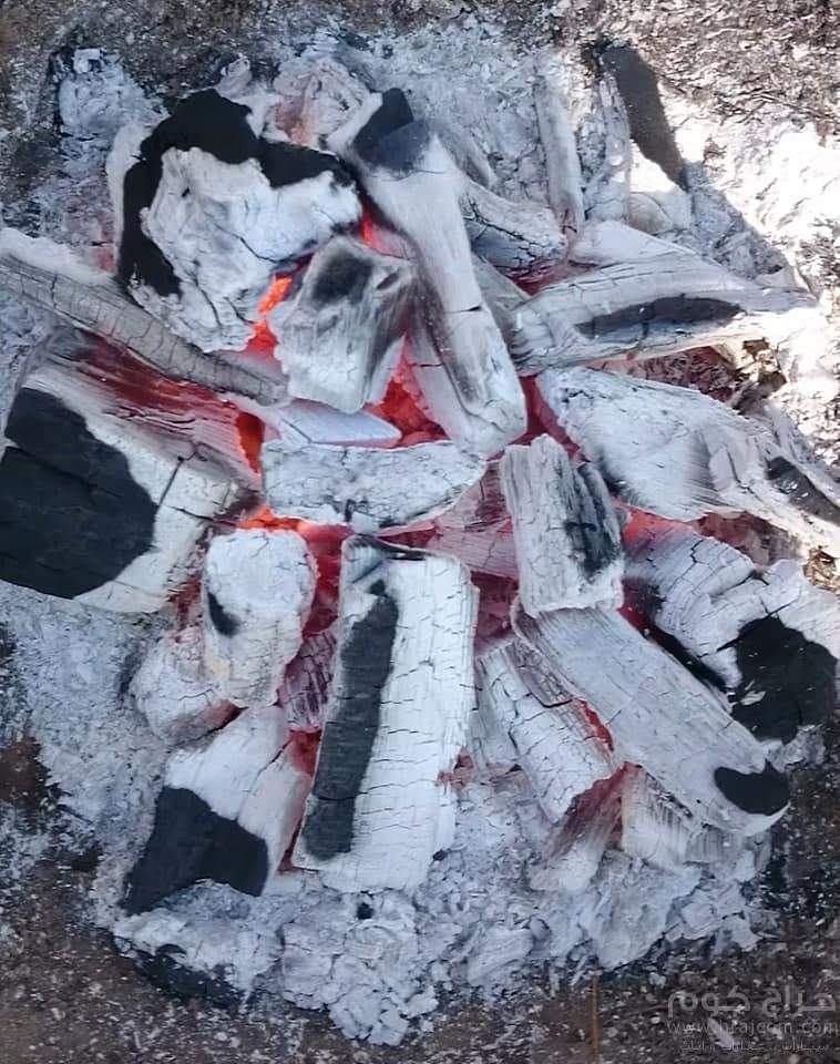 فحم الطلح السوداني سريع الاشتعال