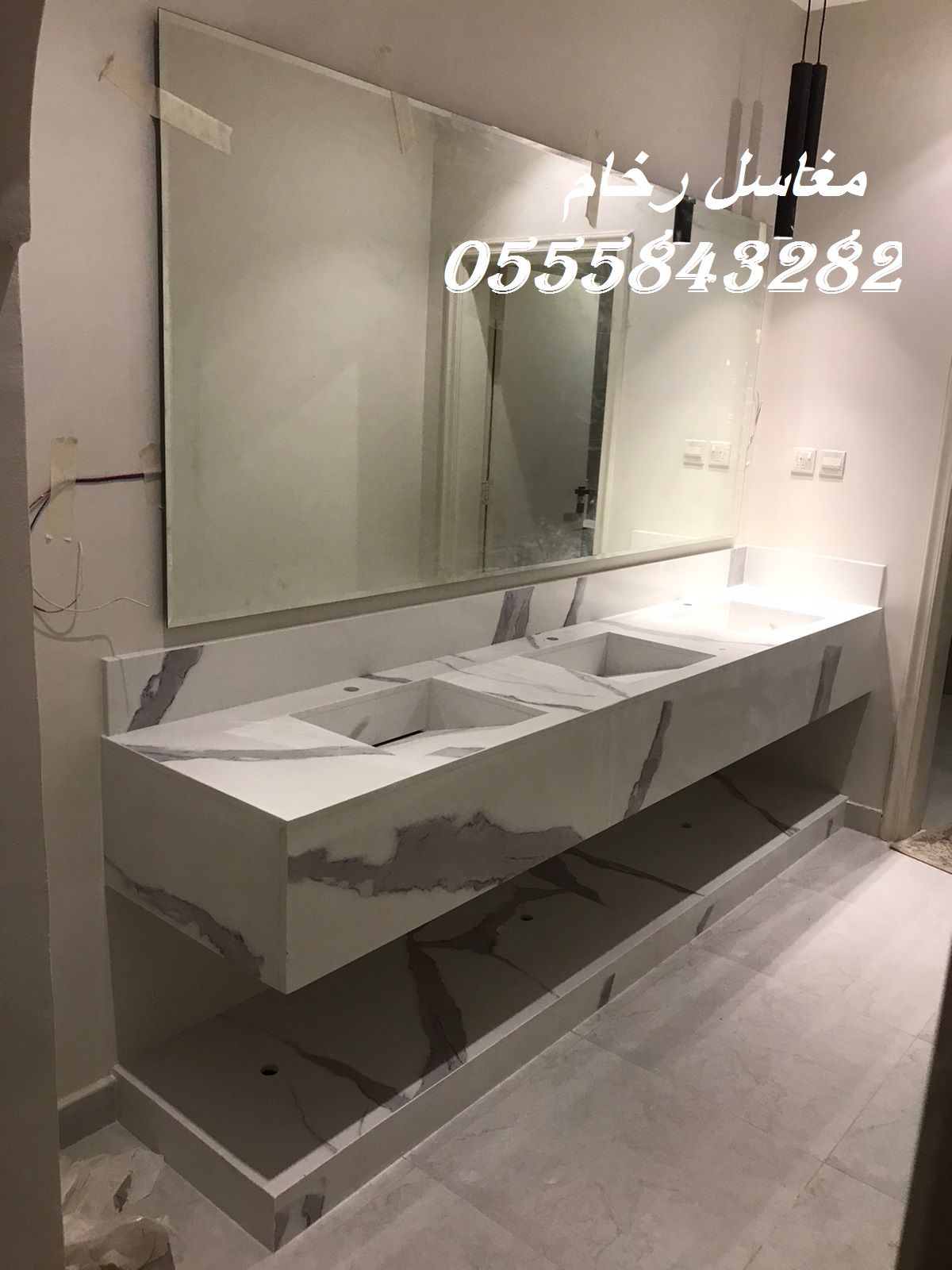 مغاسل رخام ، حمامات حديثة من افضل التصاميم